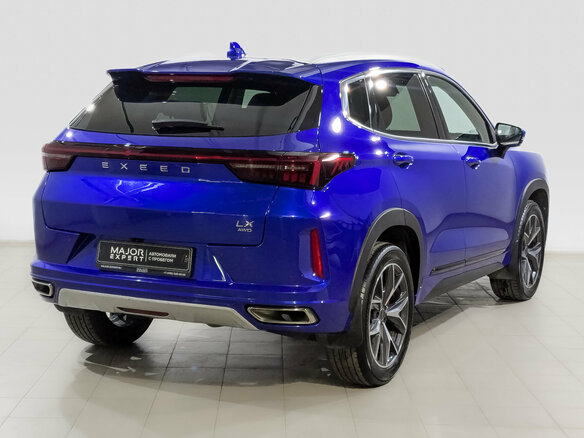 2022 Exeed LX I Рестайлинг, синий, 1790000 рублей - вид 4