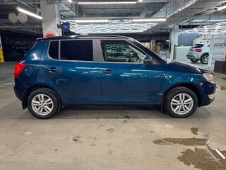 2013 Skoda Fabia II Рестайлинг, синий, 850000 рублей, вид 4