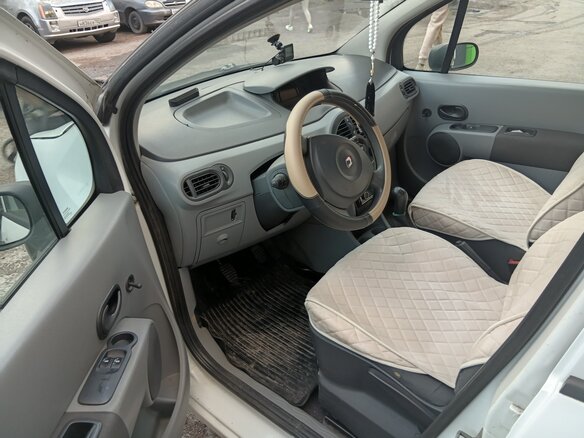 2007 Renault Modus Grand I Рестайлинг, белый, 350000 рублей - вид 7