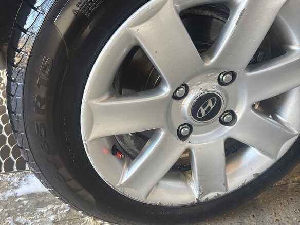 2008 Hyundai Elantra ТагАЗ III (XD2) Рестайлинг, красный, 310000 рублей - вид 6