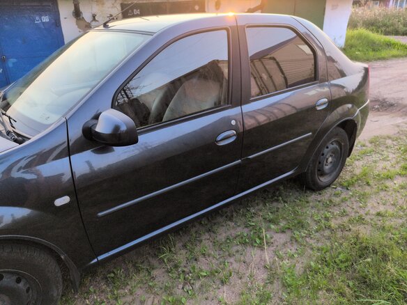 2008 Renault Logan I, серый, 405000 рублей - вид 7