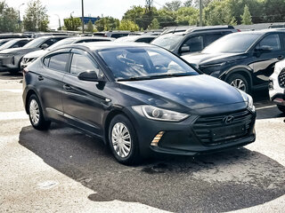 2018 Hyundai Elantra VI (AD), чёрный, 929000 рублей, вид 2