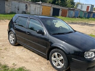 2002 Volkswagen Golf IV, чёрный, 420000 рублей, вид 4