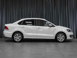 2017 Volkswagen Polo V Рестайлинг, белый, 1209000 рублей, вид 5