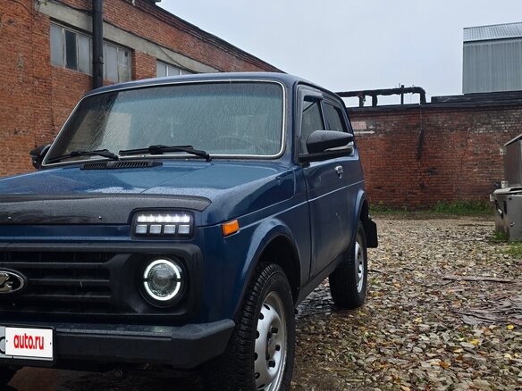 2009 Lada (ВАЗ) 2121 (4x4) I Рестайлинг, синий - вид 1