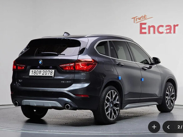 2022 BMW X1 18d sDrive II (F48) Рестайлинг, серебристый, 1950000 рублей - вид 1