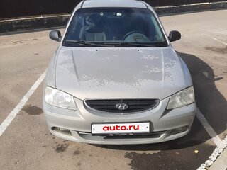 2007 Hyundai Accent ТагАЗ II, бежевый, 350000 рублей, вид 1