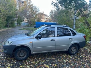 2012 Lada (ВАЗ) Granta I, серебристый, 570000 рублей, вид 2