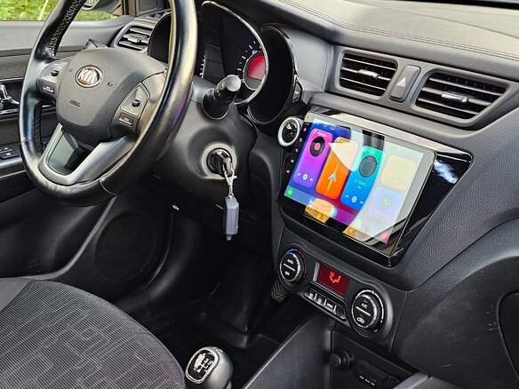 2013 Kia Rio 5-speed III, голубой, 780000 рублей - вид 16