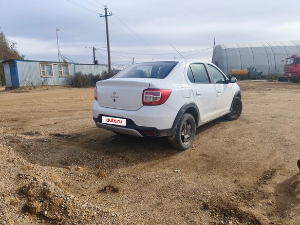 2020 Renault Logan Stepway II Рестайлинг, белый, 640000 рублей - вид 6