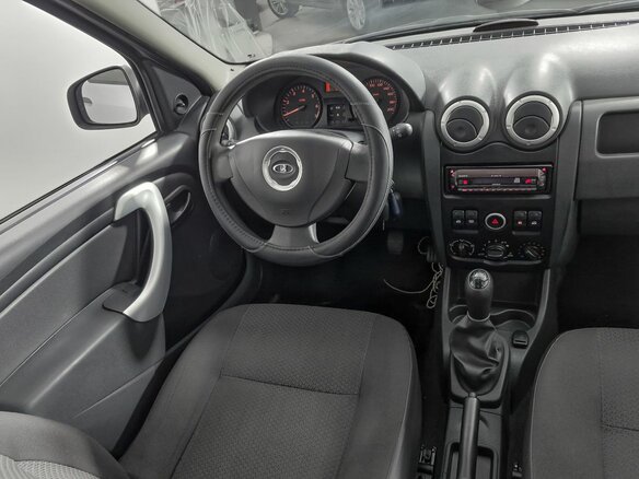2013 Lada (ВАЗ) Largus I, серебристый - вид 12