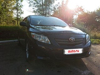 2008 Toyota Corolla X (E140, E150), чёрный, 750000 рублей, вид 5
