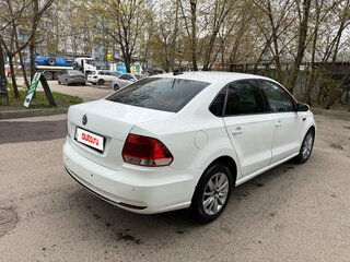 2019 Volkswagen Polo V Рестайлинг, белый, 785000 рублей, вид 3