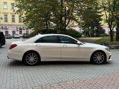 2014 Mercedes-Benz S-Класс AMG 63 AMG Long III (W222, C217), чёрный, 3650000 рублей, вид 3