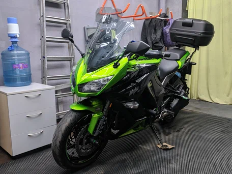 2011 Kawasaki Ninja 1000 SX, зелёный, 750000 рублей, вид 1