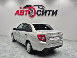 2021 Lada (ВАЗ) Granta I Рестайлинг, серый, 535000 рублей, вид 5