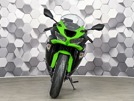 2019 Kawasaki ZX-6R Ninja, зелёный, 1077000 рублей, вид 5
