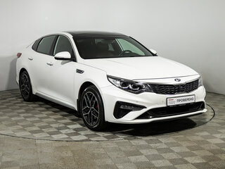 2019 Kia Optima IV Рестайлинг, белый, 2069700 рублей, вид 3
