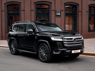2021 Toyota Land Cruiser 300 Series, чёрный, 10270000 рублей, вид 2