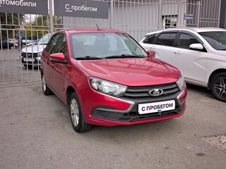 2021 Lada (ВАЗ) Granta I Рестайлинг, красный, 489000 рублей, вид 5
