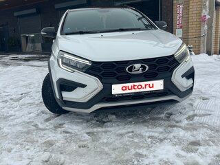 2023 Lada (ВАЗ) Vesta Cross I Рестайлинг (NG), белый, 1650000 рублей, вид 3