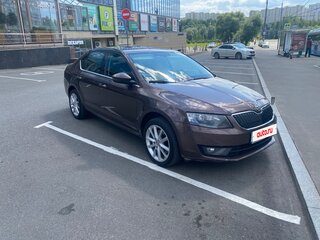 2016 Skoda Octavia III (A7), коричневый, 1595000 рублей, вид 3