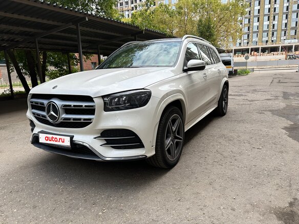2021 Mercedes-Benz GLS 450 II (X167), белый, 7500000 рублей