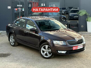 2014 Skoda Octavia III (A7), коричневый, 1130000 рублей, вид 1