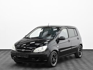 2008 Hyundai Getz I Рестайлинг, чёрный, 379000 рублей, вид 3
