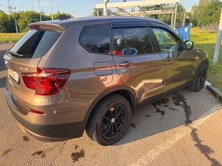 2013 BMW X3 20i xDrive II (F25), коричневый, 1599000 рублей, вид 3