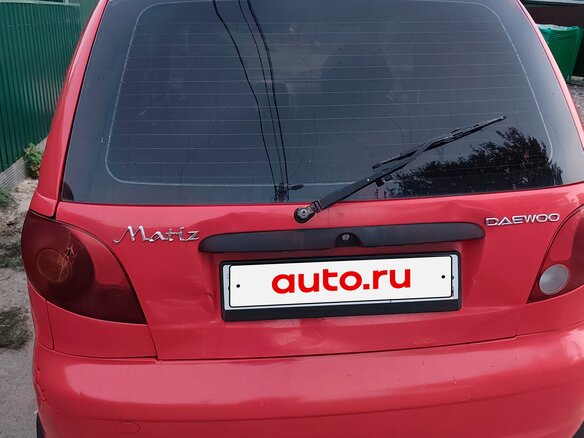 2009 Daewoo Matiz I Рестайлинг, красный, 230000 рублей - вид 4