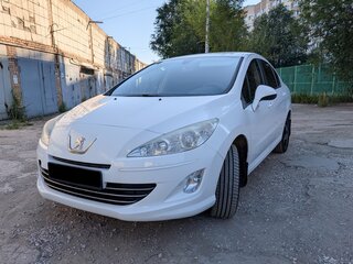 2013 Peugeot 408 I, белый, 488000 рублей, вид 1
