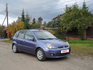 2006 Ford Fiesta Mk5, фиолетовый, 299000 рублей, вид 2
