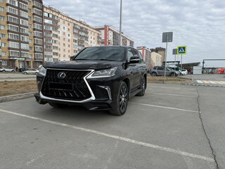 2018 Lexus LX 570 III Рестайлинг 2, чёрный, 7800000 рублей, вид 1