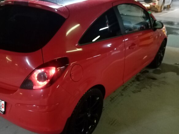 2011 Opel Corsa D Рестайлинг II, красный, 489000 рублей - вид 4