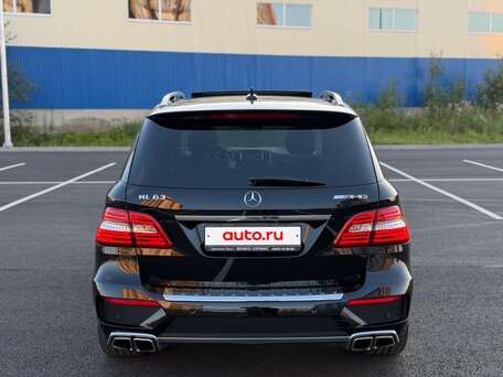 2014 Mercedes-Benz M-Класс AMG 63 AMG III (W166), чёрный, 2450000 рублей, вид 5