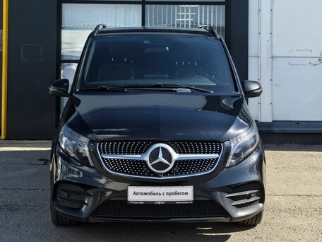 2019 Mercedes-Benz V-Класс Long 300 d длинный III (W447) Рестайлинг, чёрный, 5250000 рублей, вид 2
