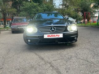 2003 Mercedes-Benz CLK-Класс 240 II (W209), чёрный, 750000 рублей, вид 1
