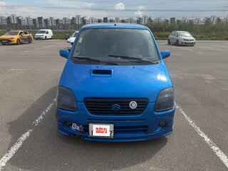 2004 Suzuki Wagon R+ II, синий, 370000 рублей, вид 1