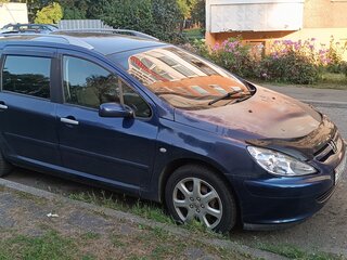 2003 Peugeot 307 5-speed I, синий, 300000 рублей, вид 3