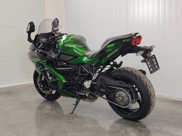 2018 Kawasaki Ninja H2 SX, зелёный, 1429000 рублей - вид 5