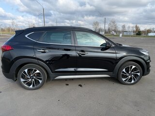 2018 Hyundai Tucson III Рестайлинг, чёрный, 1650000 рублей, вид 4