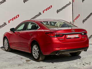 2017 Mazda 6 III (GJ) Рестайлинг, красный, 1880000 рублей, вид 4