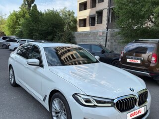 2021 BMW 5 серии Long 530Li VII (G30/G31/G38) Рестайлинг, белый, 2595000 рублей, вид 3