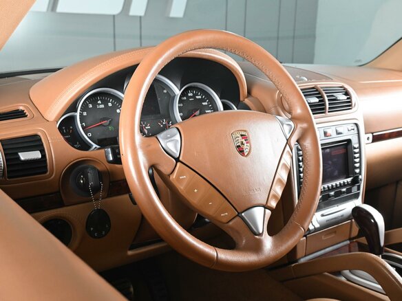 2007 Porsche Cayenne S I Рестайлинг (957), бежевый - вид 12