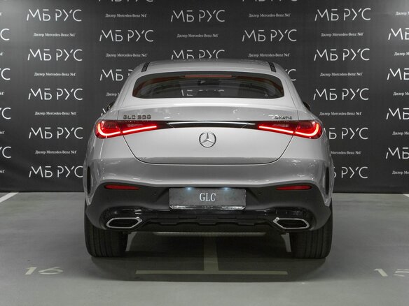 2026 Mercedes-Benz GLC Coupe 300 II (C254), серый - вид 6