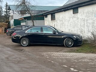 2018 Mercedes-Benz S-Класс 350 d Long VI (W222, C217) Рестайлинг, чёрный, 5450000 рублей, вид 3
