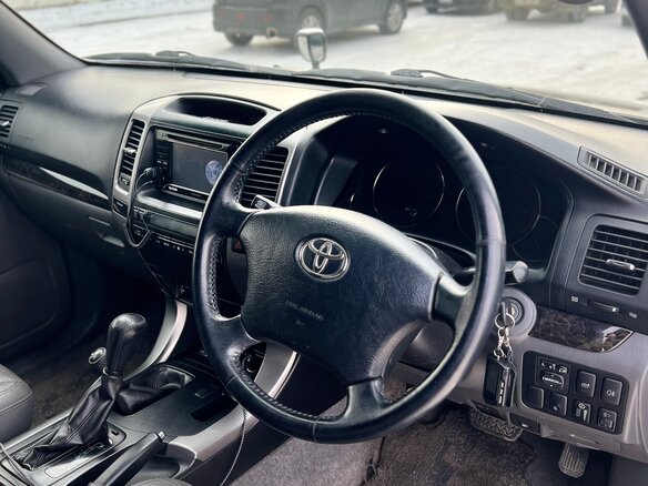 2008 Toyota Land Cruiser Prado 120 Series Рестайлинг, чёрный, 2900000 рублей - вид 10