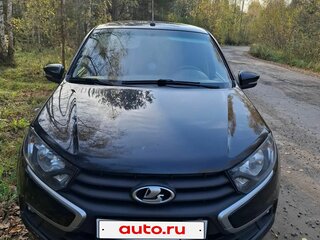 2022 Lada (ВАЗ) Granta I Рестайлинг, чёрный, 765000 рублей, вид 2