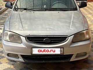 2007 Hyundai Accent ТагАЗ II, серебристый, 237888 рублей, вид 1